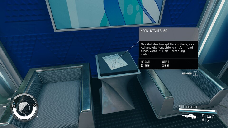 Alle Ausgaben von »Neon Nights« scheinen sich in der gleichnamigen Stadt zu befinden und gewähren euch passenderweise neue Chem-Rezepte.