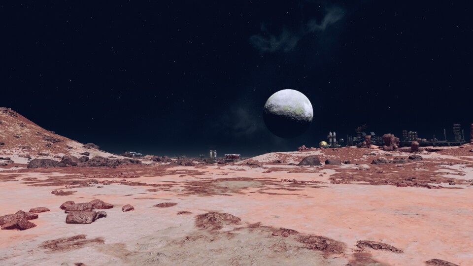 Hinter dem Hügel ist ein Schiff gelandet? Schnell hin!