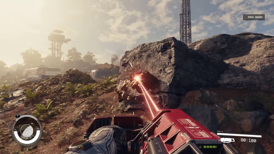 Mit Lasern auf Felsen zu schießen ist schon seit No Mans Sky keine von meinen Lieblingsbeschäftigungen.