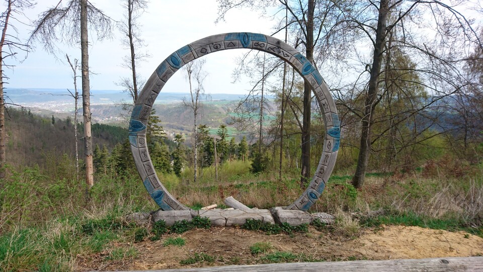 Mitten in Thüringen habe ich einen echten Geheimtipp für Stargate-Fans und Leute, die einfach nur nach guten Fotomotiven suchen. (Bildquelle: Nele WobkerGameStar Tech)