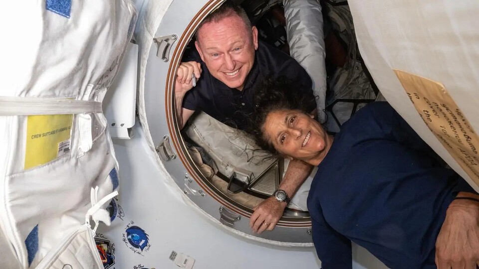 Die Astronauten Butch Wilmore und Sunita Williams vom Starliner-Raumschiff. (Bild: NASA)