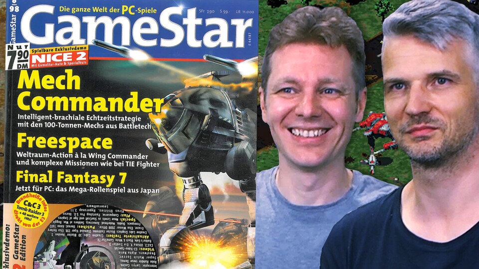 Gunnar und Chris von Stay Forver blättern in GameStar 0898.