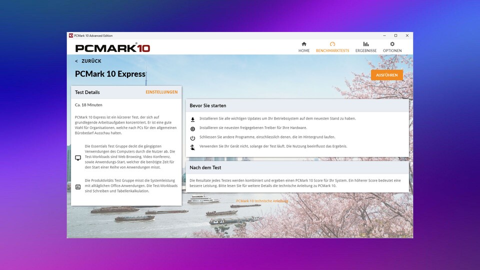 Neben 3DMark eines der bekanntesten Tools zum Benchmarken.