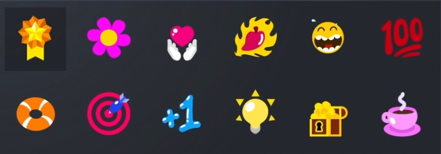 Die Bildchen sind auch animiert, um beim Verleihen für ein bisschen Unterhaltung zu sorgen.