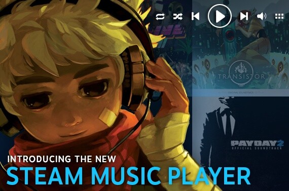 Der Steam Music Player ist nun für alle Steam-Nutzer in seiner finalen Version erhältlich. Er ermöglicht das Abspielen von Songs über ein eigenes Steam-Overlay - auch beim Spielen.