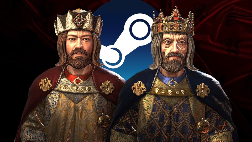 Crusader Kings 3 ist eins der aktuell stark reduzierten Spiele bei Steam.