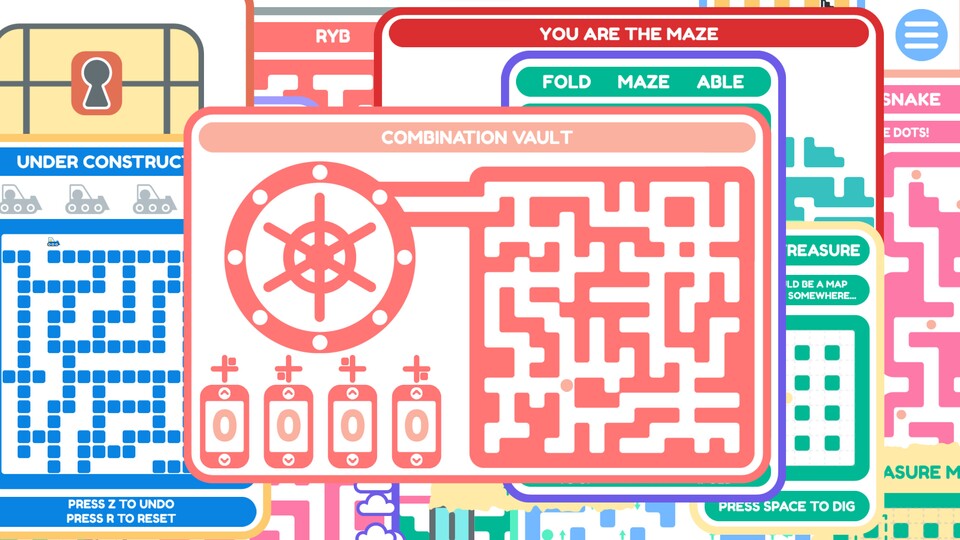 Labyrinthe wie in 20 Small Mazes habt ihr wahrscheinlich noch nie gelöst.