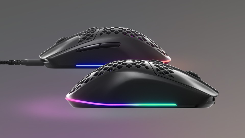 SteelSeries Aerox 3 Gaming-Maus mit oder ohne Kabel.