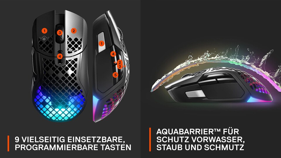 TrueMove Air Sensor: Präzision auf höchstem Niveau für ein unübertroffenes Gaming-Erlebnis.