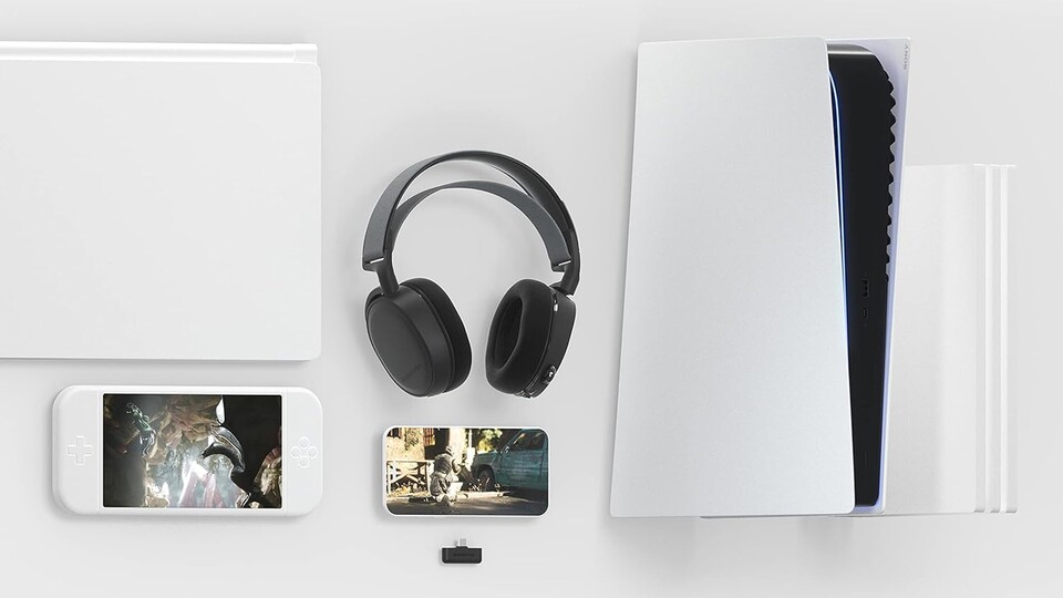 Mithilfe des USB-C-Dongles könnt ihr im Nu zwischen den verschiedenen Plattformen hin- und herwechseln.