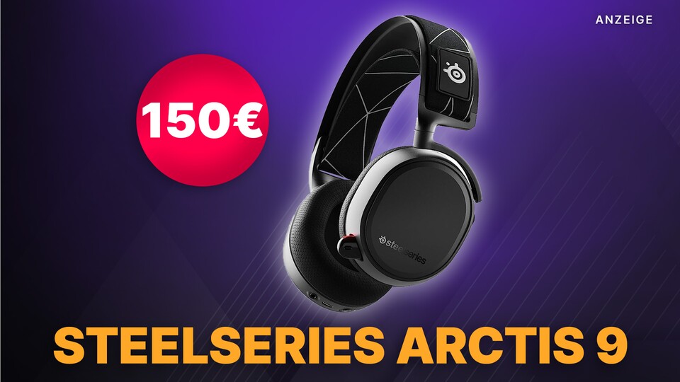 Ein Premium-Headset zu einem fairen Preis. Holt euch jetzt das SteelSeries Arctis 9 Wireless bei eBay.