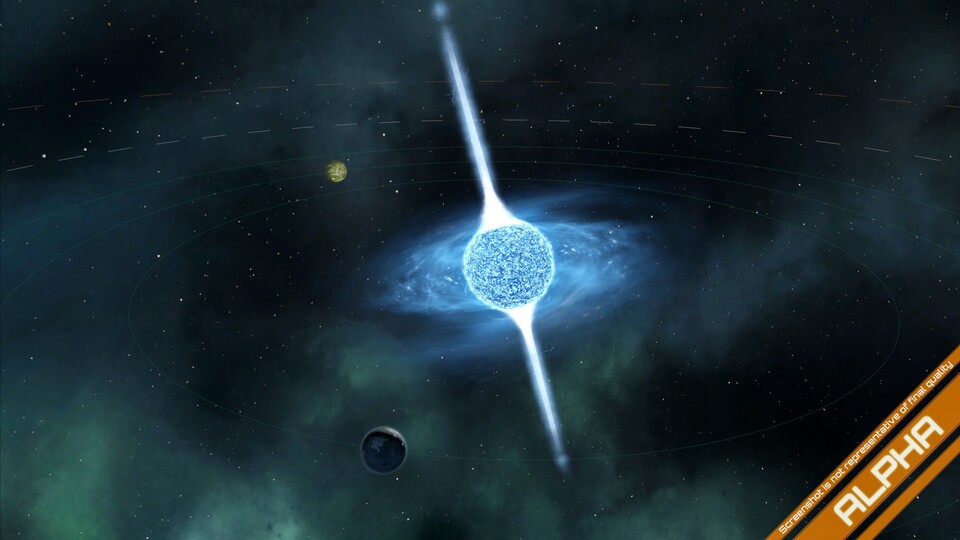 Bei Stellaris könnte allein das Entdecken unterschiedlicher Formen von Sternen zum Abenteuer werden.