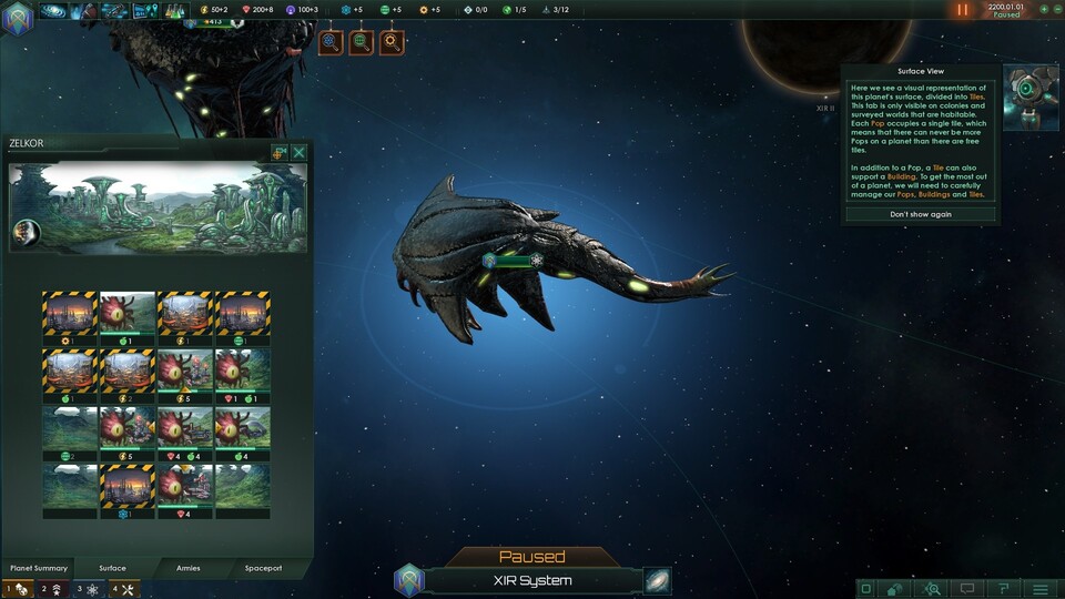 Ein bisschen Starcraft. Mit dieser Mod dürfen wir die Stellaris-Version des Schwarms spielen.