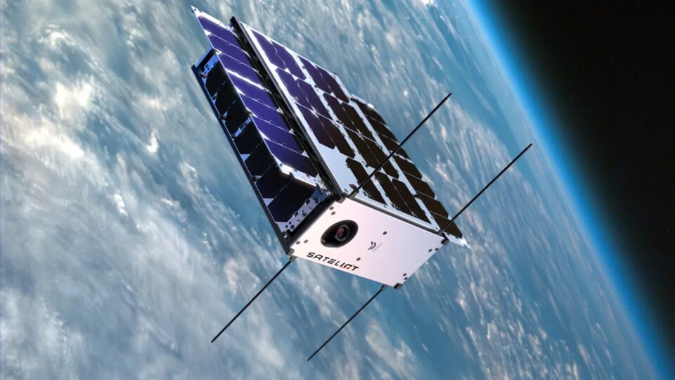 Der Mini-Satellit des spanischen Startups Sateloit. (Bild: Sateloit)