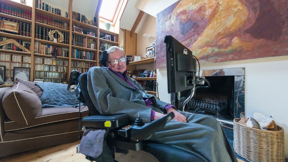Stephen Hawking stellt sich bei Reddit den Fragen der Nutzer. (Bildquelle: Intel)