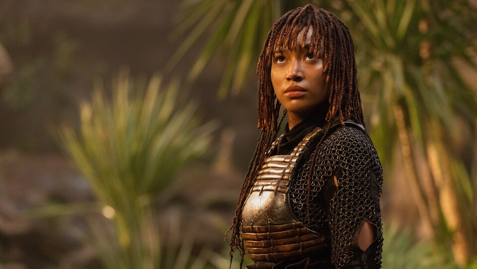 Amandla Stenberg hat eine afroamerikanische Mutter und einen dänischen Vater. Ihre Hautfarbe ist einigen Fans nicht dunkel genug. (Bild: Lucasfilm)