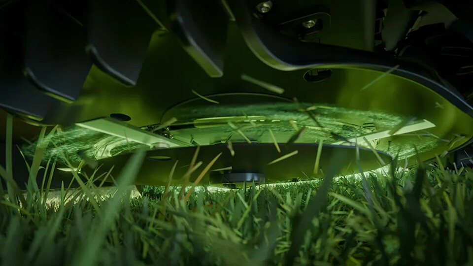 Das Gras wird beim STIGA A 15v a so fein gehäckselt, dass es direkt als natürlicher Dünger liegen bleibt – für einen dichteren, gesünderen Rasen.