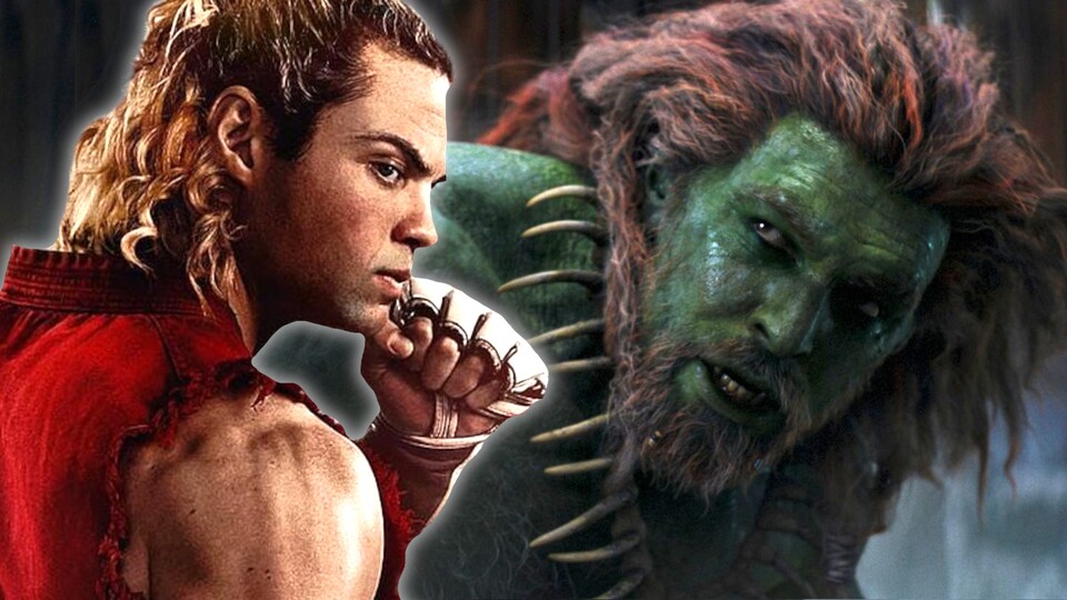 Jason Momoa als Blanka auf der Leinwand zu sehen - puh, das ist schon was Feines. (links: Noah Centineo) Bildquelle: Legendary PicturesParamountCapcom