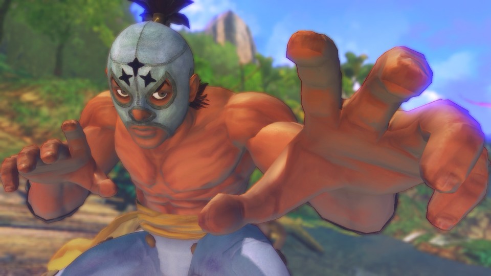 Maskierter Rächer: Der Luchador &quot;El Fuerte&quot; ist einer der neuen Kämpfer in Street Fighter 4