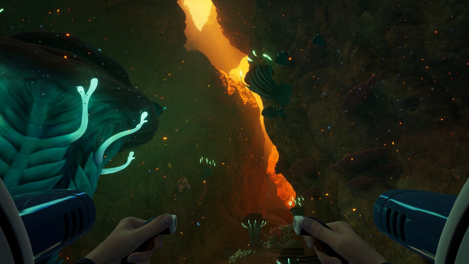 Damit sich Subnautica 2 nicht nach mehr vom Gleichen anfühlt, warten neue Biome und deutlich klügere Feinde.