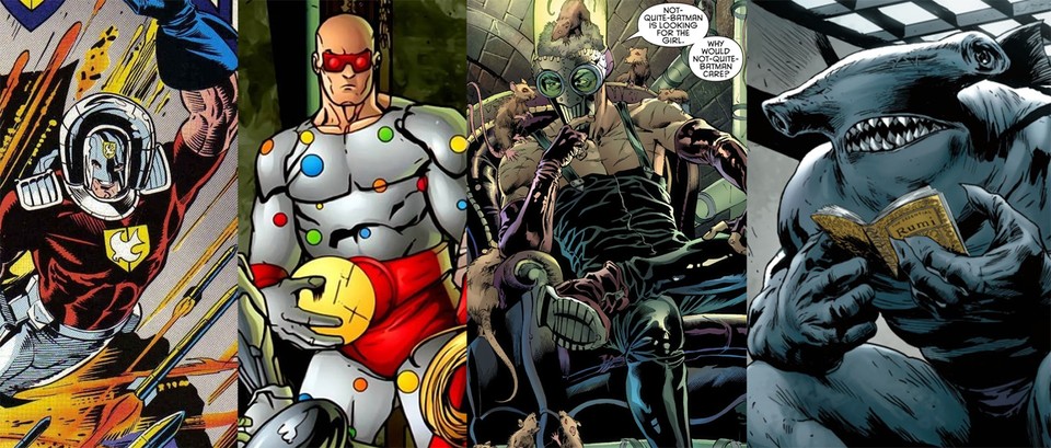 Gerüchten nach sollen diese Figuren aus den DC Comics im neuen Suicide Squad-Film mitspielen.