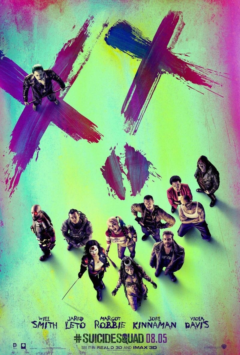 Und hier ist das offizielle US-Poster zu Suicide Squad.