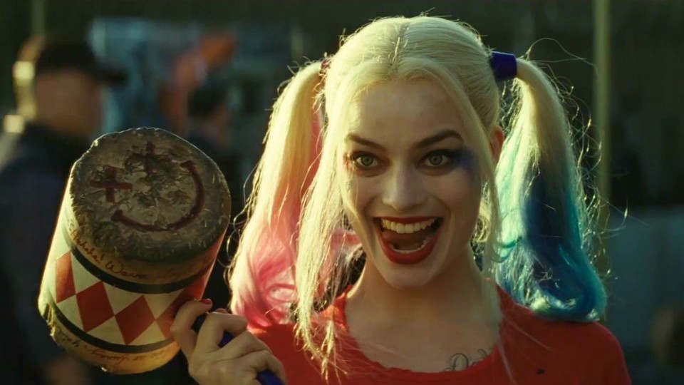 Margot Robbie als Harley Quinn in Suicide Squad.