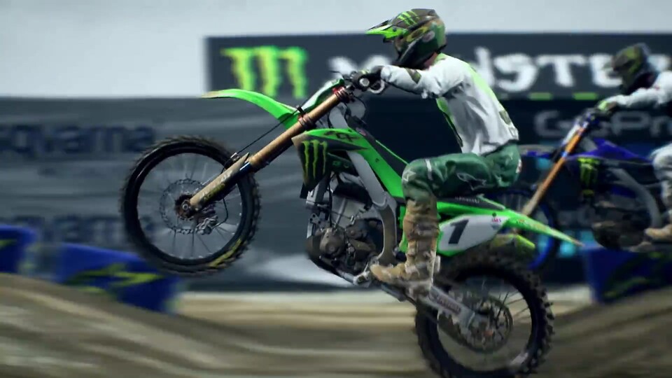 Supercross 5 - Trailer zeigt Hallencross-Rennen