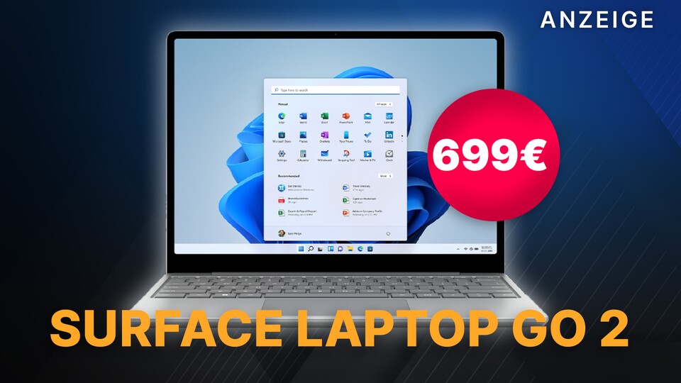 Jetzt für nur 699€ bei Saturn: Der Microsoft Surface Laptop Go 2.