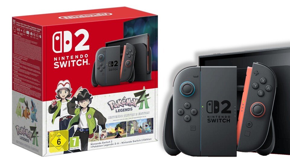 Ein Bundle-Deal zum Niederknien! Holt euch die Next-Gen-Konsole von Nintendo zusammen mit eurem neuen Lieblingsspiel!