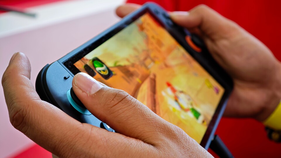 Hier habe ich gerade das neue Mario Kart World gespielt. (Bildquelle: Duy Linh DinhGameStar Tech)