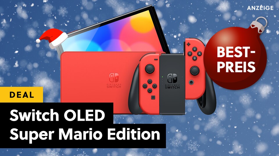 Legt euch dank Coolblue die Nintendo Switch OLED unter den Wiehnachtsbaum.