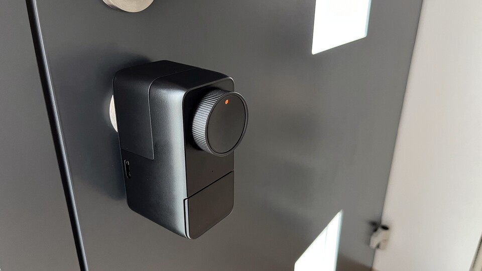 SwitchBot Lock Ultra Installations-Set In Silber - Alles Für Den Einfachen Einbau