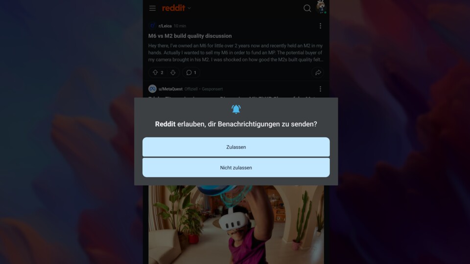 Wenn ihr von Anfang an keine Benachrichtigungen erlaubt, erspart euch das später Zeit und Nerven.