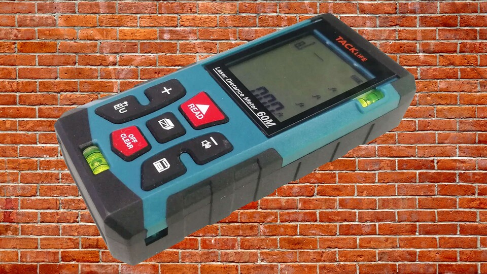 Zusammen mit den Wasserwaagen könnt ihr an jeder Oberfläche immer die genaue Distanz abmessen!