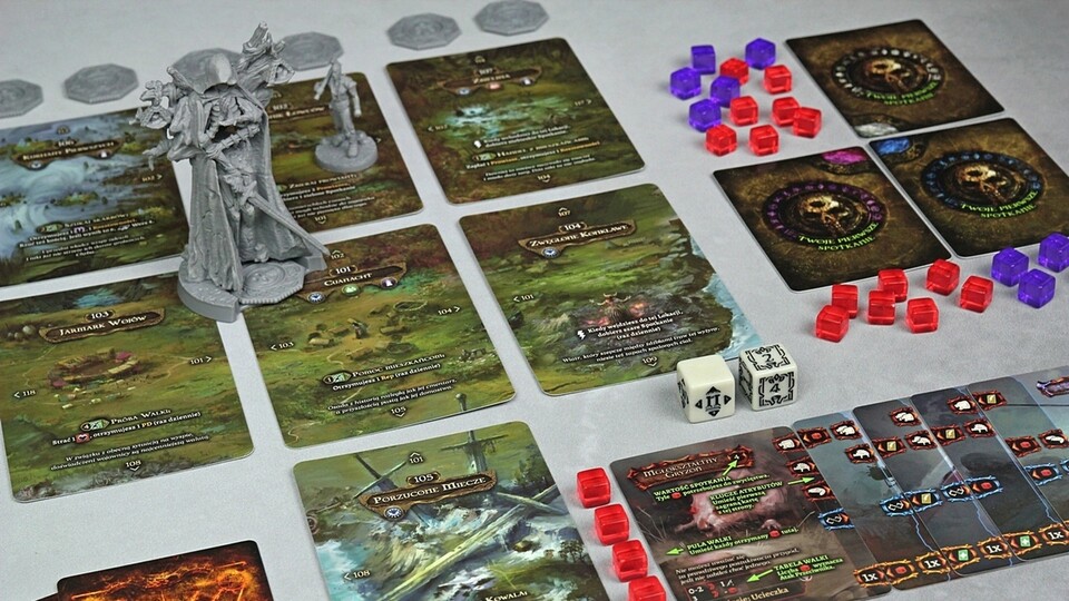 Natürlich sind auch aufwendige Miniaturen Teil des Spielmaterials.