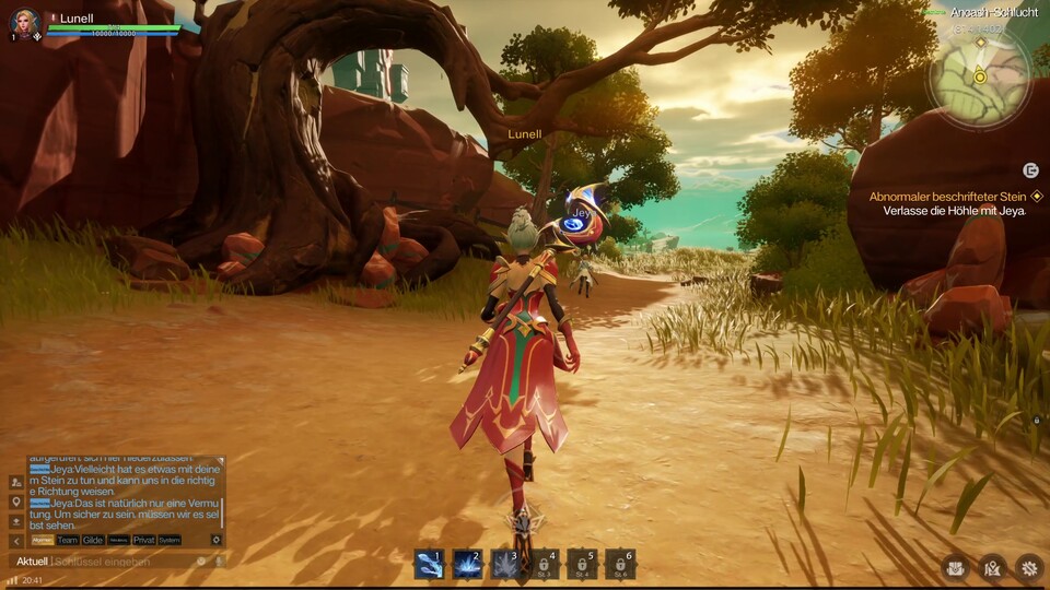 Gerade die Beleuchtung der farbenfrohen Spielwelt ist oft sehr stimmungsvoll. Wirklich abheben von WoW oder Genshin Impact kann Tarisland sich optisch aber nicht.