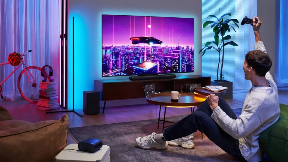 144Hz, VRR und AMD FreeSync Premium Pro – dieser Mini-LED-TV ist bestens für PS5, Xbox und Gaming-PCs geeignet.