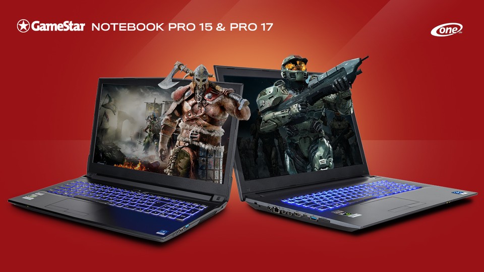 Konzipiert für ein eindringliches Spieleerlebnis sind die GameStar-Notebooks Pro 15 und Pro 17 die perfekten Systeme, um überall ins Spielgeschehen einzutauchen. Ausgestattet mit Intel Hexa-Core der 7. Generation i7 8750H und schneller GeForce GTX 1060.