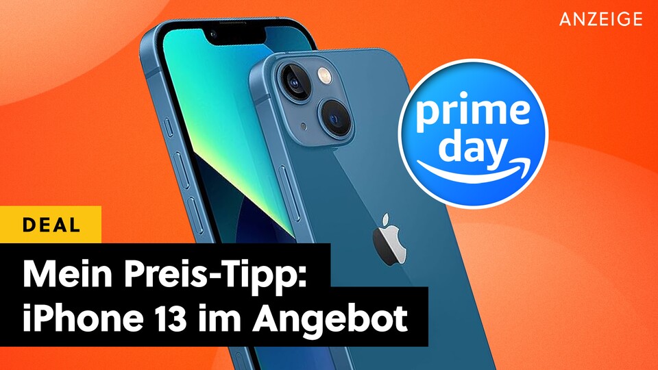 Das iPhone 13 ist im Angebot: Bei Amazon könnt ihr euch das Apple-Handy jetzt günstig sichern.