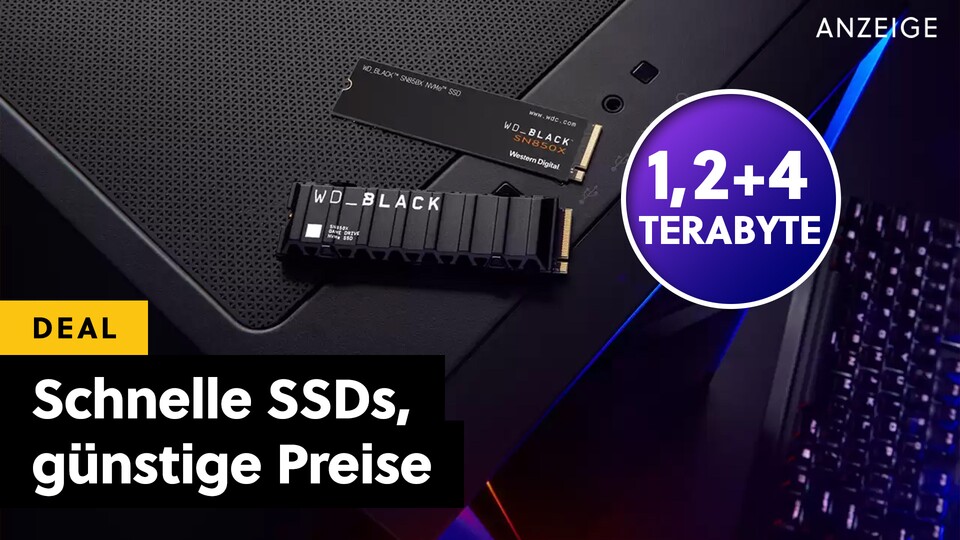 Endlich mal eine richtig schnelle SSD von einer bekannten Marke im Angebot! Bei Amazon gibts die schnellste SSD von Western Digital gerade günstig.