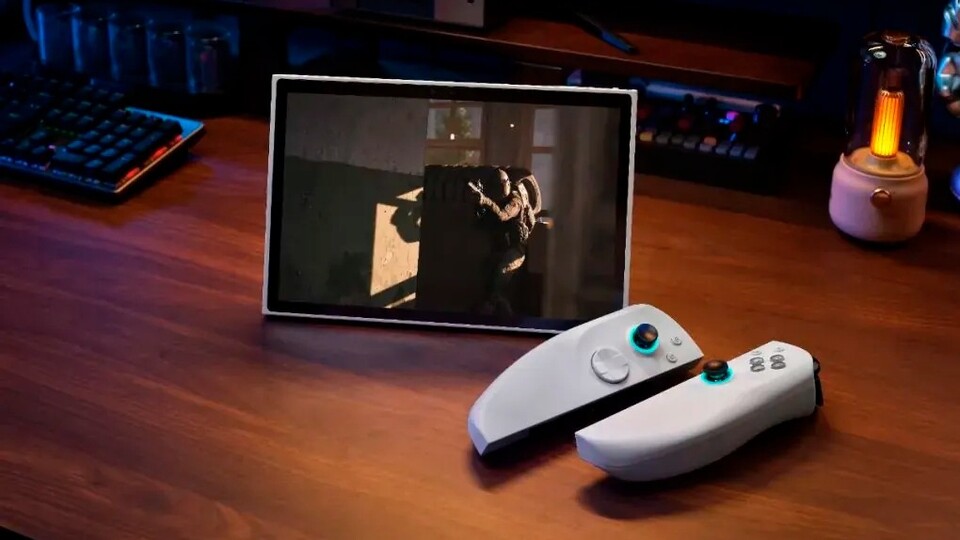 Übrigens wurde der Handheld Anfang des Jahres offiziell als »Tencent 3D One« vorgestellt. (Bildquelle: Tencent)