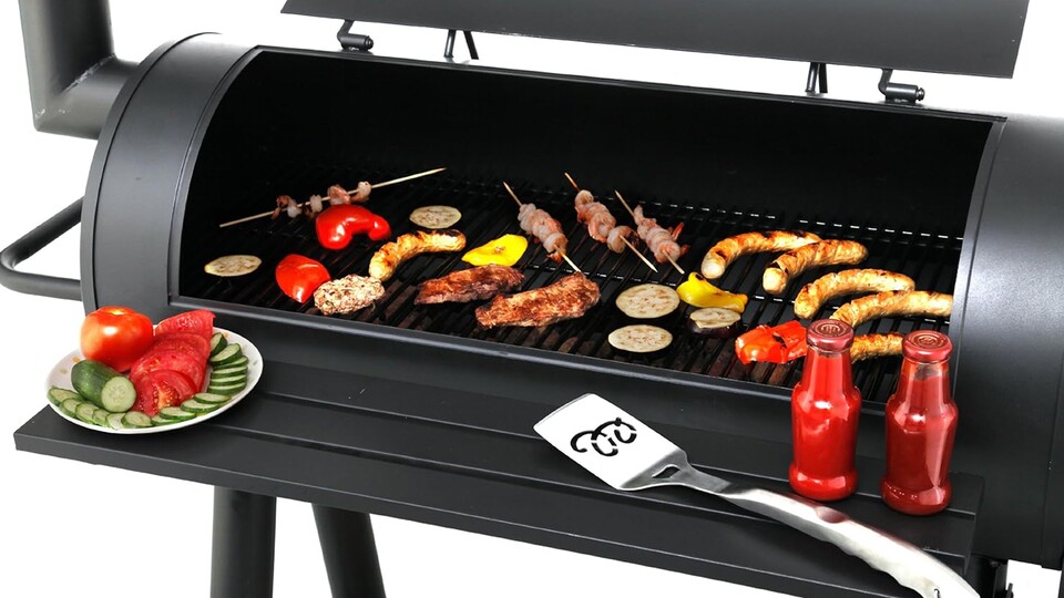 Großer Grill mit viel Platz: Mit so viel Platz könnt ihr die ganze Nachbarschaft begrillen!