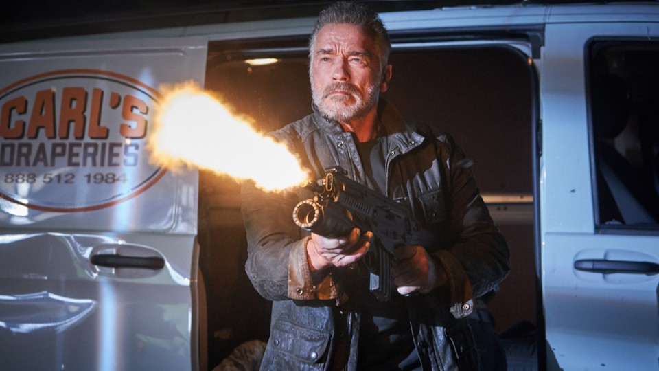 Arnie kehrt im neuen Terminator-Film Dark Fate für Produzent James Cameron zurück. Die Film-Highlights im Oktober im Kino. 