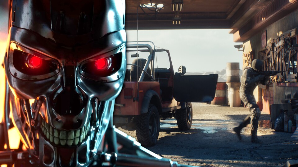 Terminator: Survivors lässt uns in einer offenen Welt voller feindlicher Maschinen ums Überleben kämpfen.