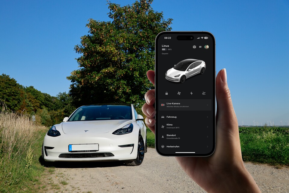 In der App kann man alle wichtigen Informationen einsehen und sogar diverse Funktionen fernsteuern.