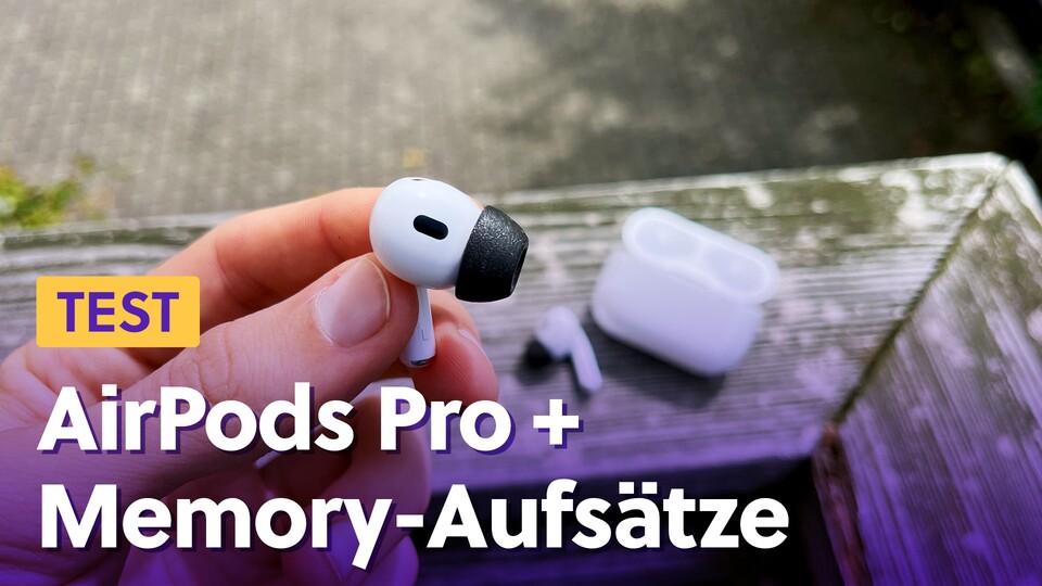 Die Comply Aufsätze für AirPods Pro im Test. Kann Memory-Schaum die besten Kopfhörer noch besser machen?