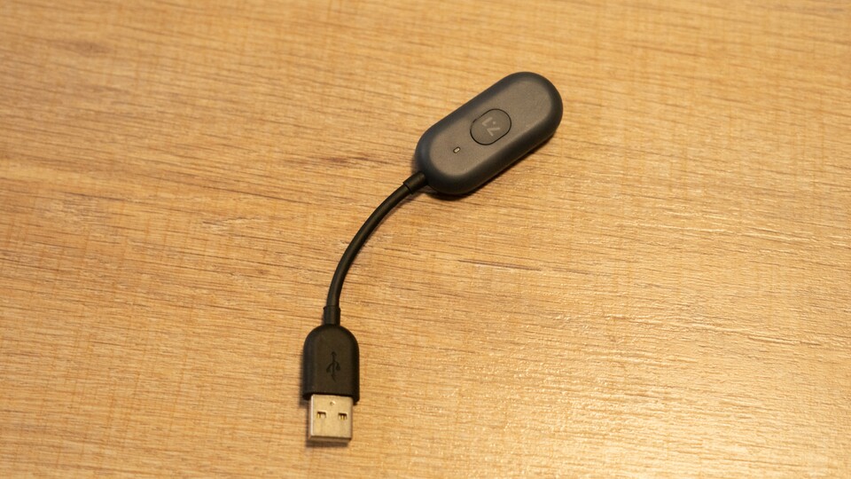 Die USB-Soundkarte mit dem 7.1-Schalter.