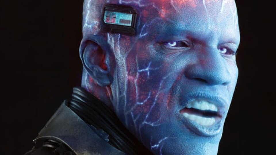 Jamie Foxx als Max Dillon in The Amazing Spider-Man 2: Rise of Electro. [Bildquelle: Sony]