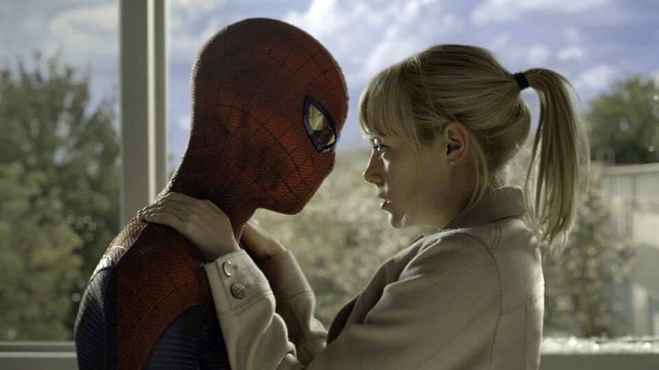 Bei Marc Webbs Spider-Man wird sich ausnahmsweise nicht kopfüber geküsst.